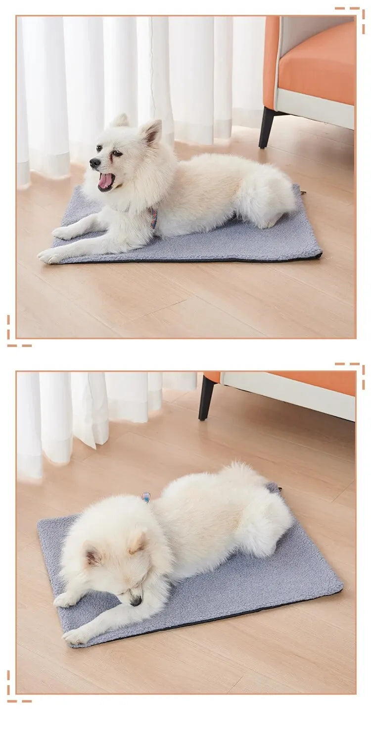 Cozy Self Heating Pet Pads Pet Blanket for Cold Winter,Self Warming Cat Bed for Indoor,Pet Heating Pad,Self Cushion Mat for Cats