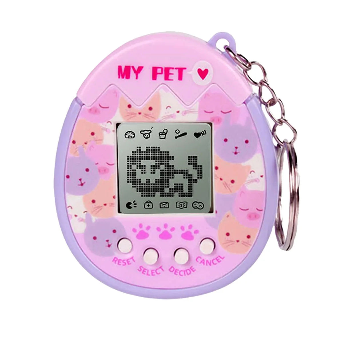 Virtual Pets Keychain for Boys Girls 168 Pets Retro Handheld Game Filled Easter Eggs  Easter Gift