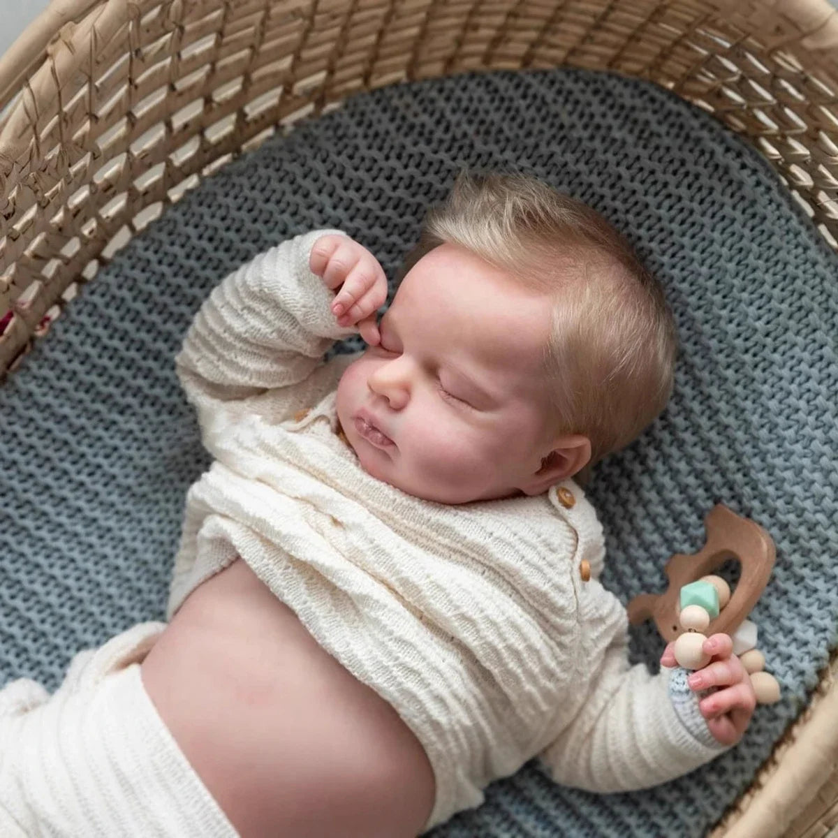 49cm 19in High Quality Handmade Dolls Reborn Dolls High-quality Gifts Lifelike Fashionable Dolls Baby Dolls Have Been Painted