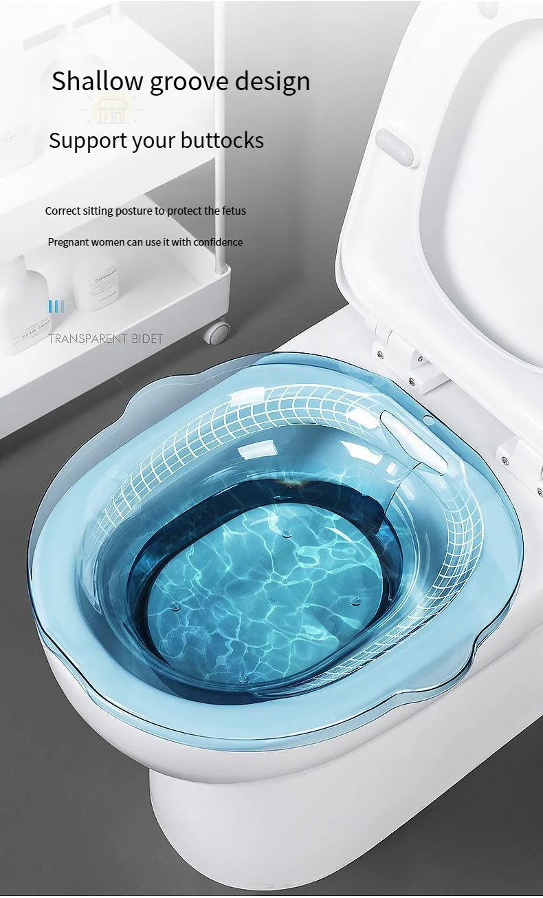 Portable Bathtubs Folding Bidet Maternity Self-Cleaning Private Part Buttock Rinse Perineal Soak Bath Hemorrhoid Treatment Bidet