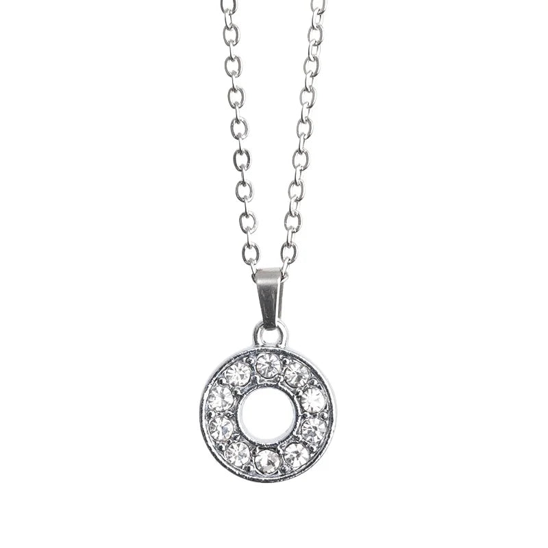 26-Letter Necklace Pendant Alphabet Jewelry Necklace Fashion Decorative Necklace