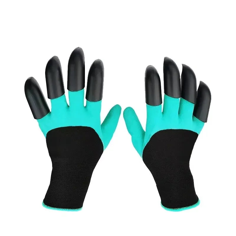 Gardening Gloves With Claws Breathable Waterproof Working Digging Planting Sting-Resistant Non-slip Protective Home Latex Gloves