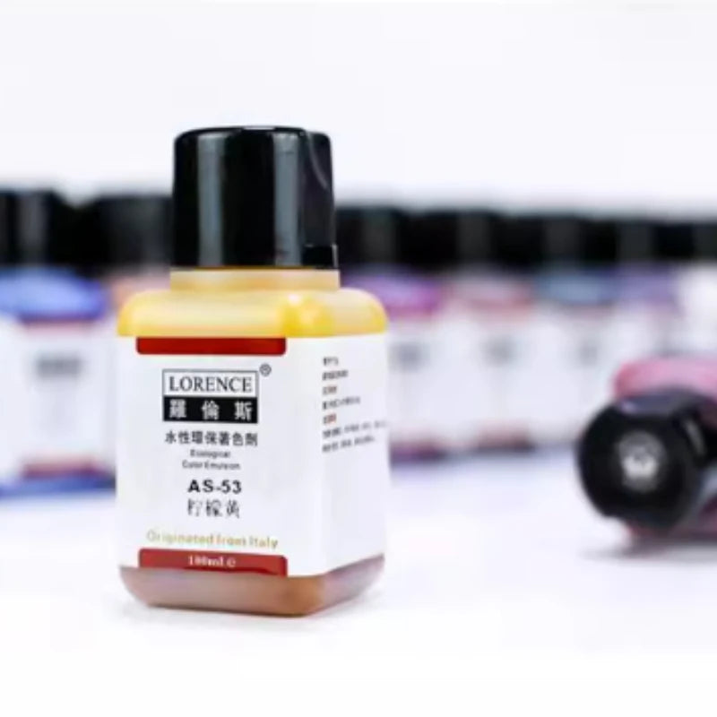100ml Leather Alcohol Dye Handmade DIY Leather Bags Handicraft Repair Refurbishment Coloring Auxiliary Raw Material Dyeing Agent