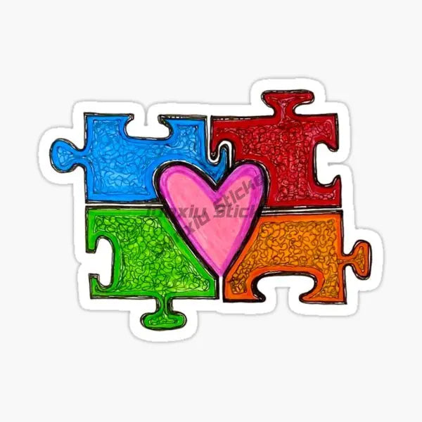AUTISM Motorcycle Laptop Car RV SUV Wall Car Stickers PVC Vinyl Reflective Stickers Decals