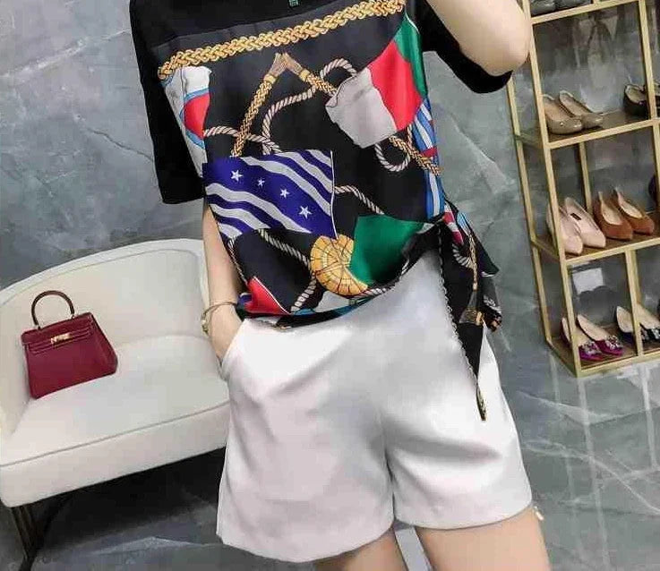 Tops Woman Short Sleeve Cotton Summer Outfit T Shirt for Women Baggy 2025 High Quality Korean Reviews Clothes Clearance Y2k Many