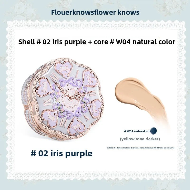 [New Product] Bonnie Garden Flower Knows Air Cushion Powder Delicate Skin Concealer Makeup