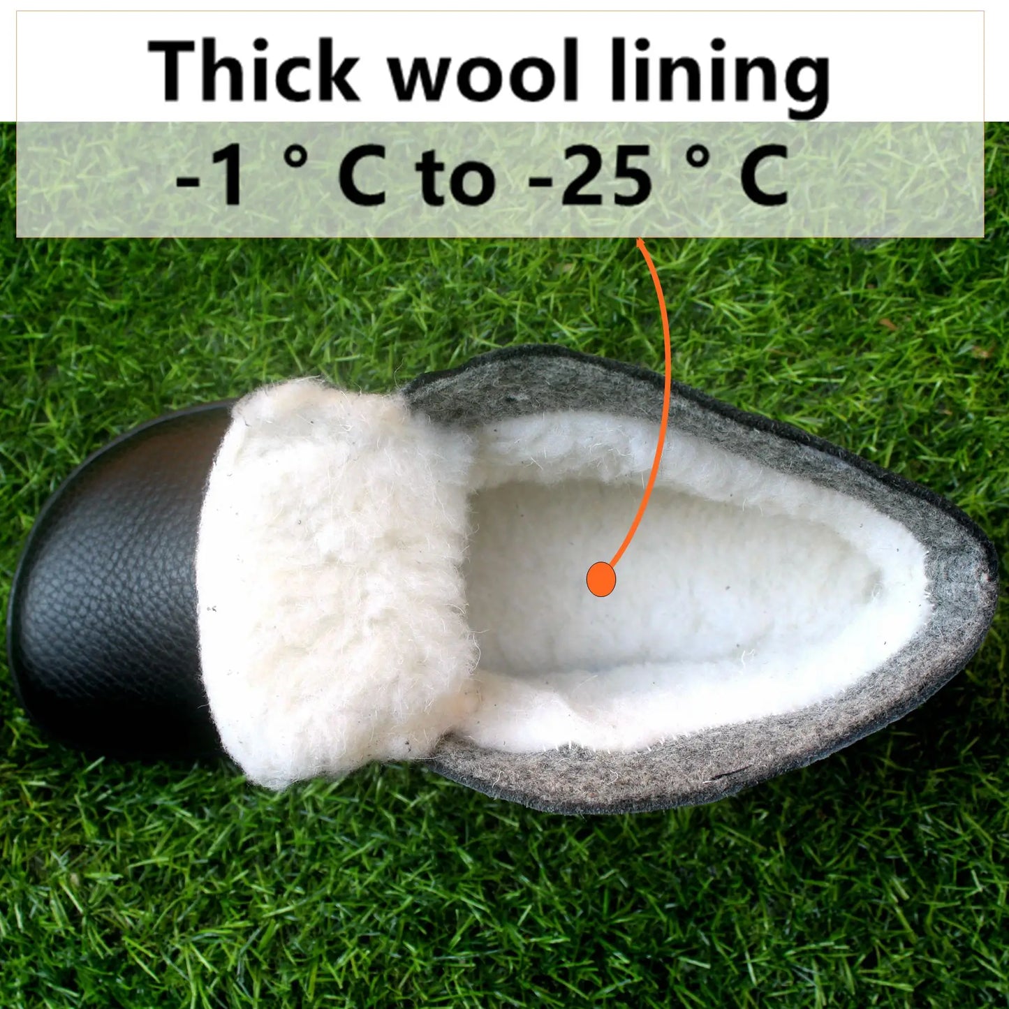 Barefoot Leather Boots With Wool Linning Inside For Women  man Zero Drop Wider Toes Box