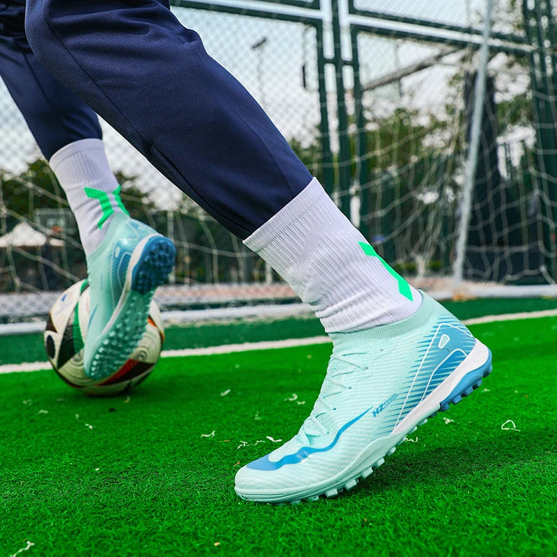 2026 Summer New Comfortable Adult Football Shoes Shock Absorbed Support Versatile Sports Shoes Professional Balance Spiked Shoes