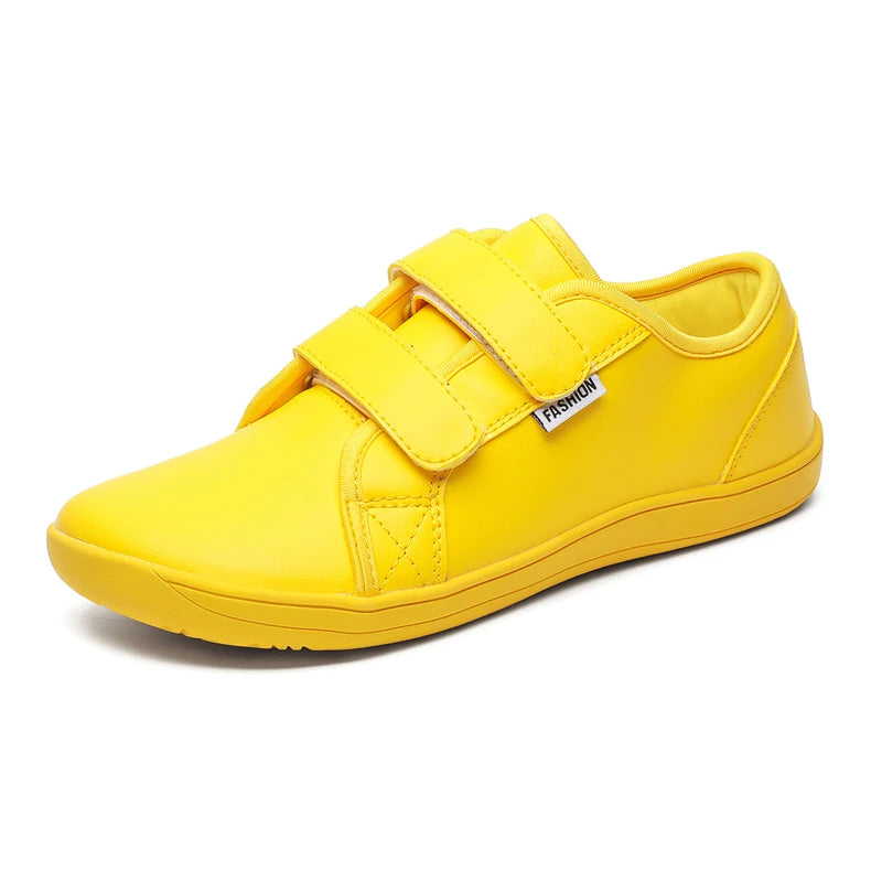 Mens/Women Barefoot Walking Shoes Wide Toe Zero Drop Minimalist Shoes Leather Comfortable Casual Shoes for Gym Driving Office
