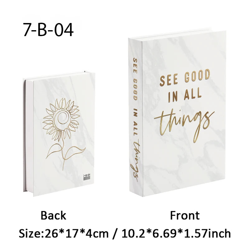 Islamic Church Writing Culture Fake Books Decorative Coffee Table Decoration Storage Box Bookshelf Bedroom Aesthetic Home Decor