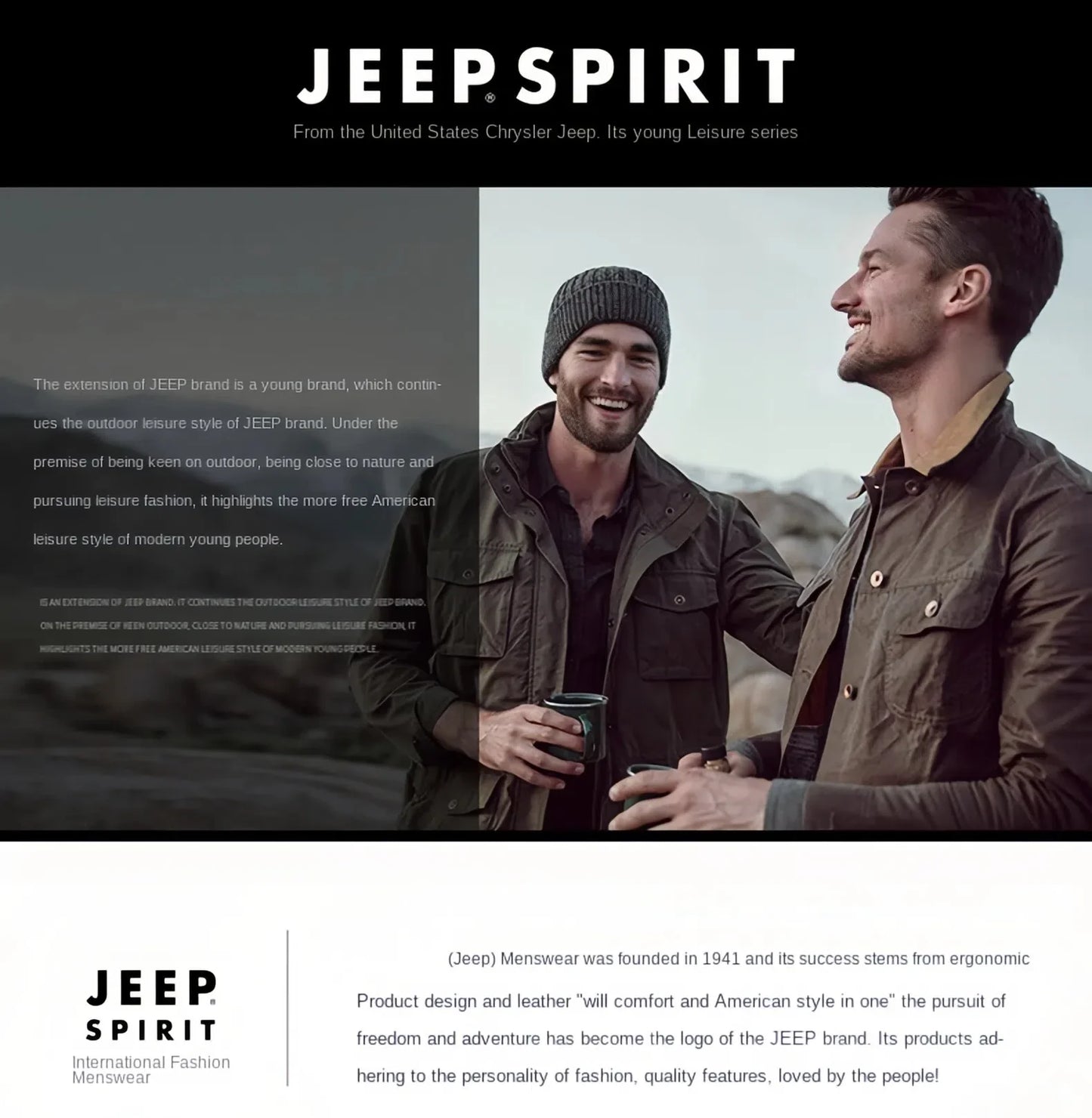 2026 Jeep High-quality Summer Round-neck Pure Cotton T-shirt, Breathable Men's Outdoor Casual Printed All-match Short-sleeved To