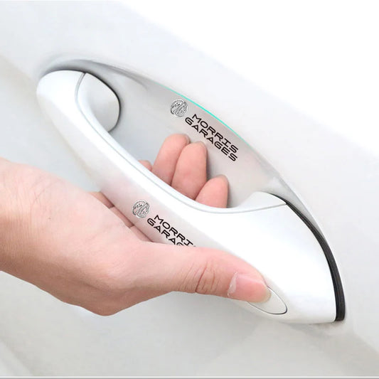 8pcs Car Door Handle Stickers Transparent Protector Film For Morris Garages MG MG3 MG5 MG6 MG7 GT GS Hector HS ZS ZX EZS EHS