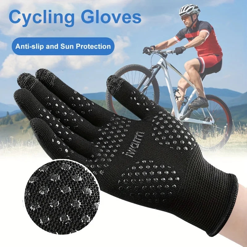 Fitness Gloves Sports Gloves Sunscreen Gloves Outdoor Non-slip Cycling Gloves Non-slip Touchscreen Gloves