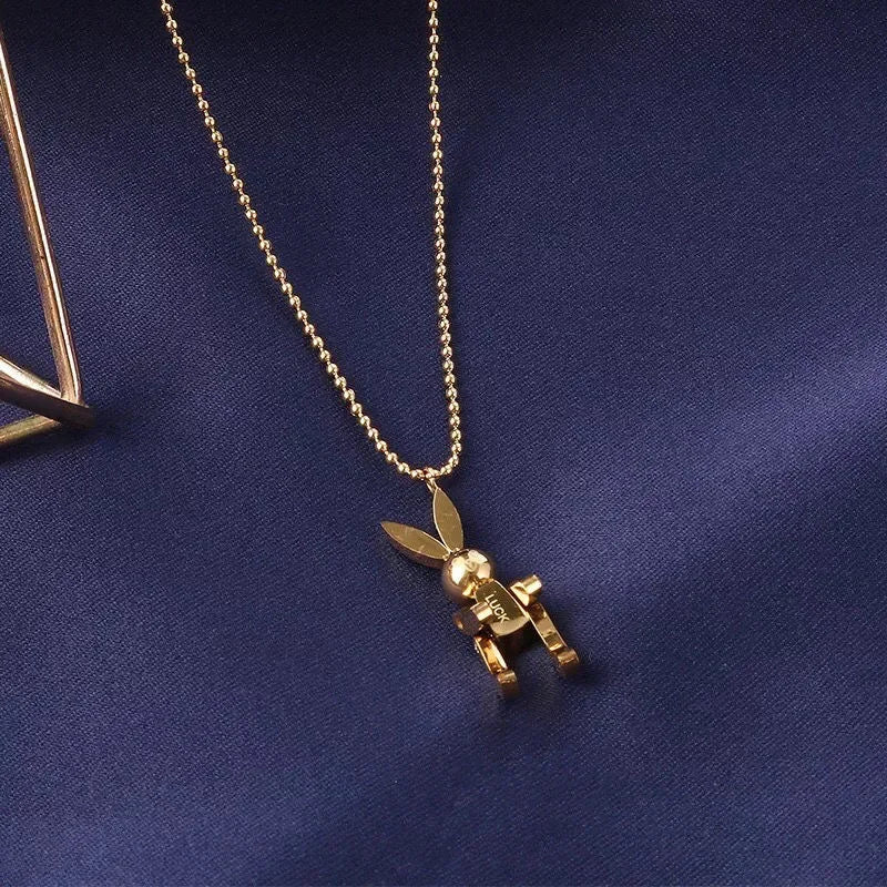 Niche design sense two wear zipper collarbone necklace women's new couple light luxury niche personality sweater chain choker