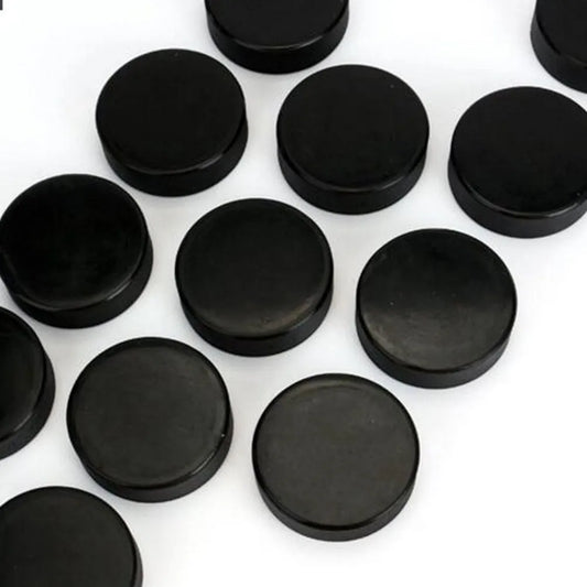 10Pcs Ice Hockey Pucks PU Material Standard Hockey Balls Anti Slip Texture Accurate Passes Practice Training Game