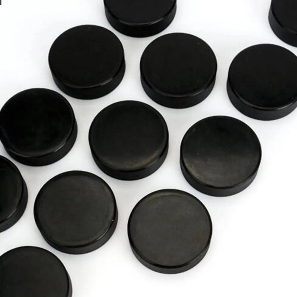 10Pcs Ice Hockey Pucks PU Material Standard Hockey Balls Anti Slip Texture Accurate Passes Practice Training Game