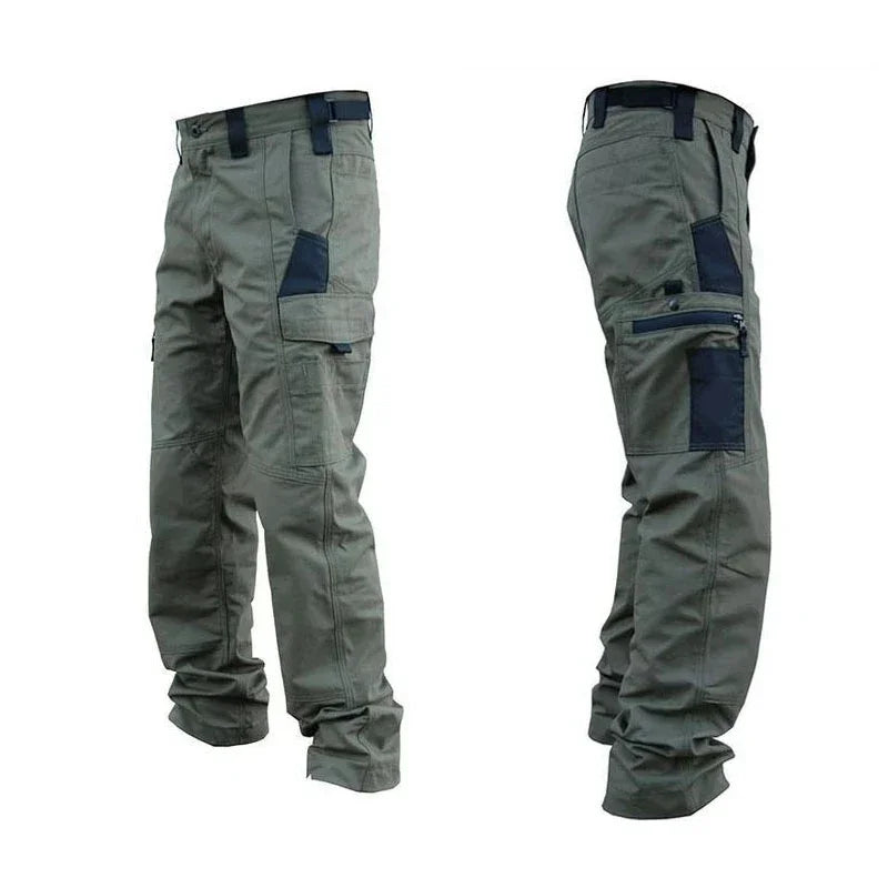 Tactical Pants Men Waterproof Combat Trousers Outdoor Hiking Hunting Clothes Multi-pocket Workwear Wear-resistant Cargo Pants