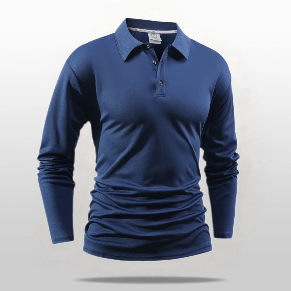 New Men's Loose Comfortable and Fashionable Polo Shirt Versatile in Spring Autumn Trends High-quality and Comfortable Top