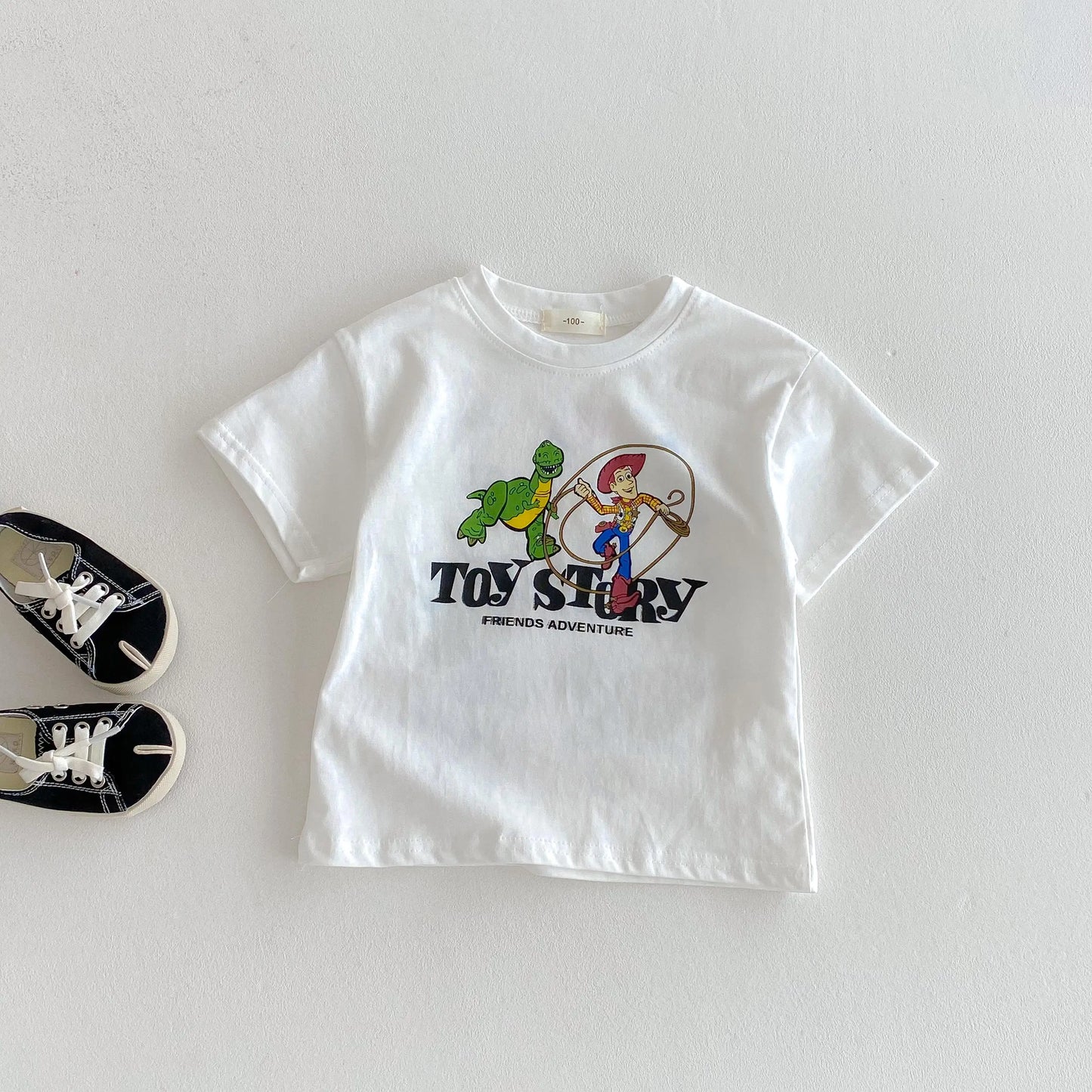 Kids T Shirts Toy Srory Casual T-shirts Children Boy Streetwear Cotton Summer Tops Tee Shirt Toddler Boy Girl Clothes
