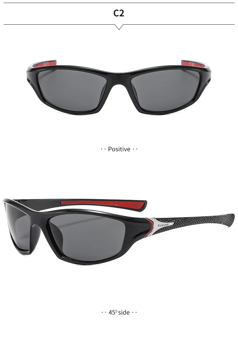 Polarized Fishing Sunglasses 2025 Men Women Sun Glasses Fishing Camping Driving Eyewear Outdoor Sports Goggles UV400 Sunglasses