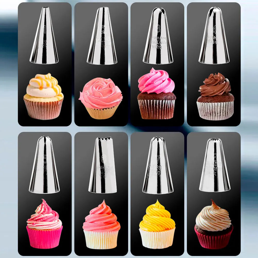 Stainless Steel Cookie Maker Press Kit Manual Churros Maker Machine Cookie Biscuit Press Kit or Making and Decorating Cookies