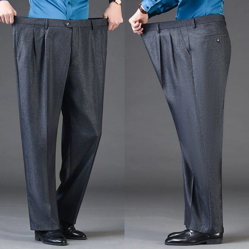 Men's Pants Clothing Officer Pantalones Hombre Oversized High Waist Trousers Spring Autumn Britches New Streetwear Casual Pants