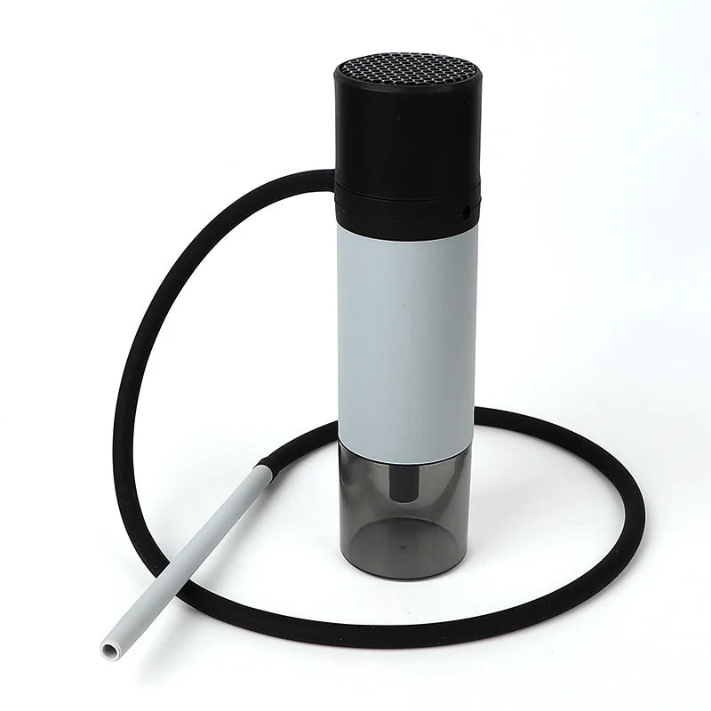 Acrylic&Silicone Hookah Bottle Portable Shisha for Home Car Picnic Beach Travel Chicha Narguile Smoking Accessories