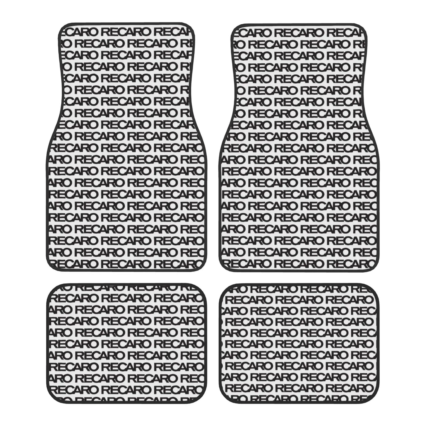 Crystal Velvet Car Floor Mats 4 Pcs Non-Slip Carpets Rugs Recaros  Universal Car Front Rear Carpets Foot Mats