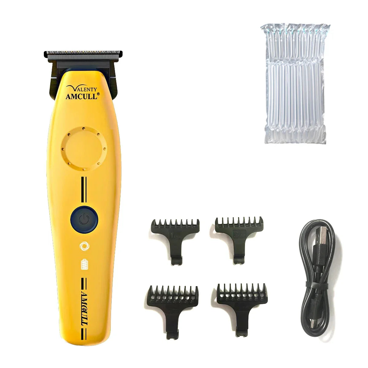 Trimmer for Men Hair Clipper Professional with DLC Blade T-Blade 7000RPM Zero Gapped Cordless Hair Cutting Machine Barber