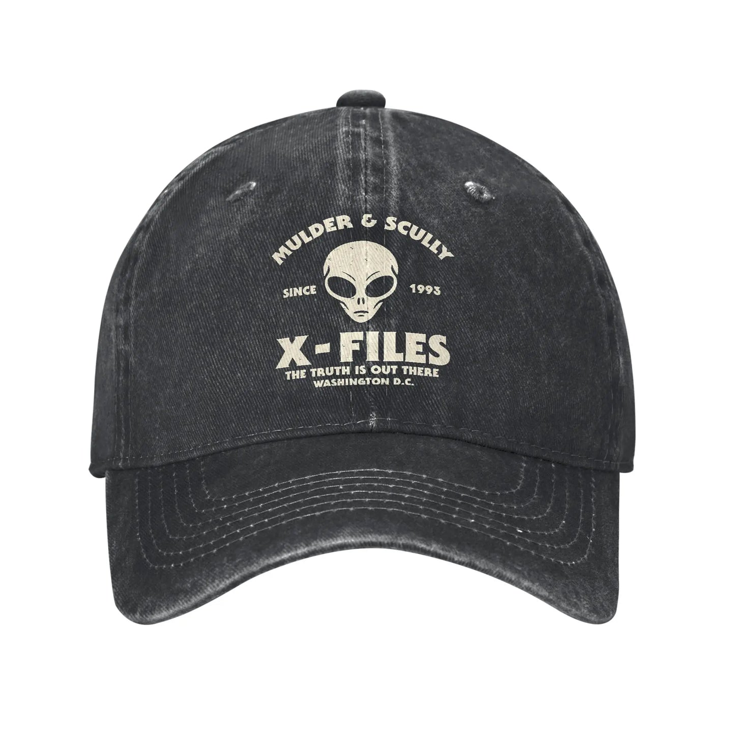 Baseball Cap  The X files  Spring Streetwear Trucker Hat  Men Adult Design Hiking Fishing Sun-Proof Baseball Caps