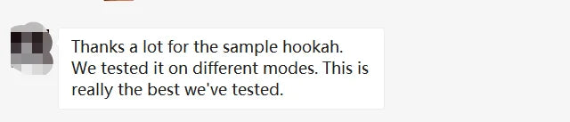 Portable Electric Hookah Lukah Shisha with LED Light Luxury Carbon-Free E-Hookah Set