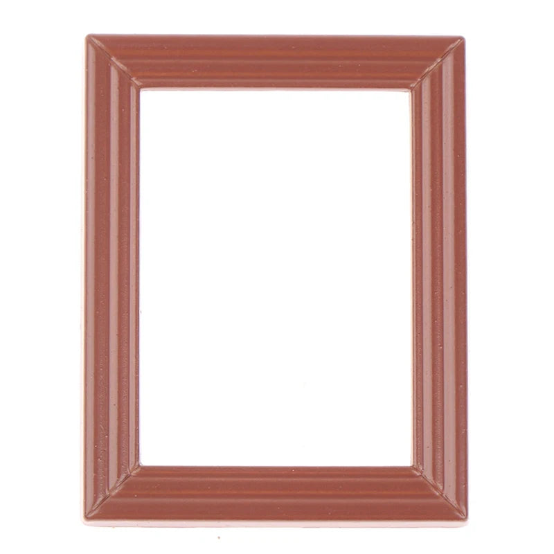 1:12 Dollhouse Photo Frames Mirror Frames Photo Border Picture Frame Model Decor