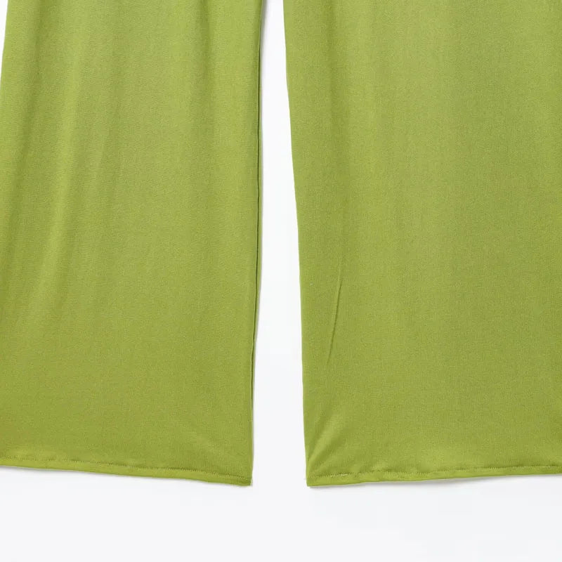 Top Women Summer Tank Sleeveless Top With Open Back Ruffled Asymmetrical Slip Top Sexy Street Style CasualOversize Green Tops
