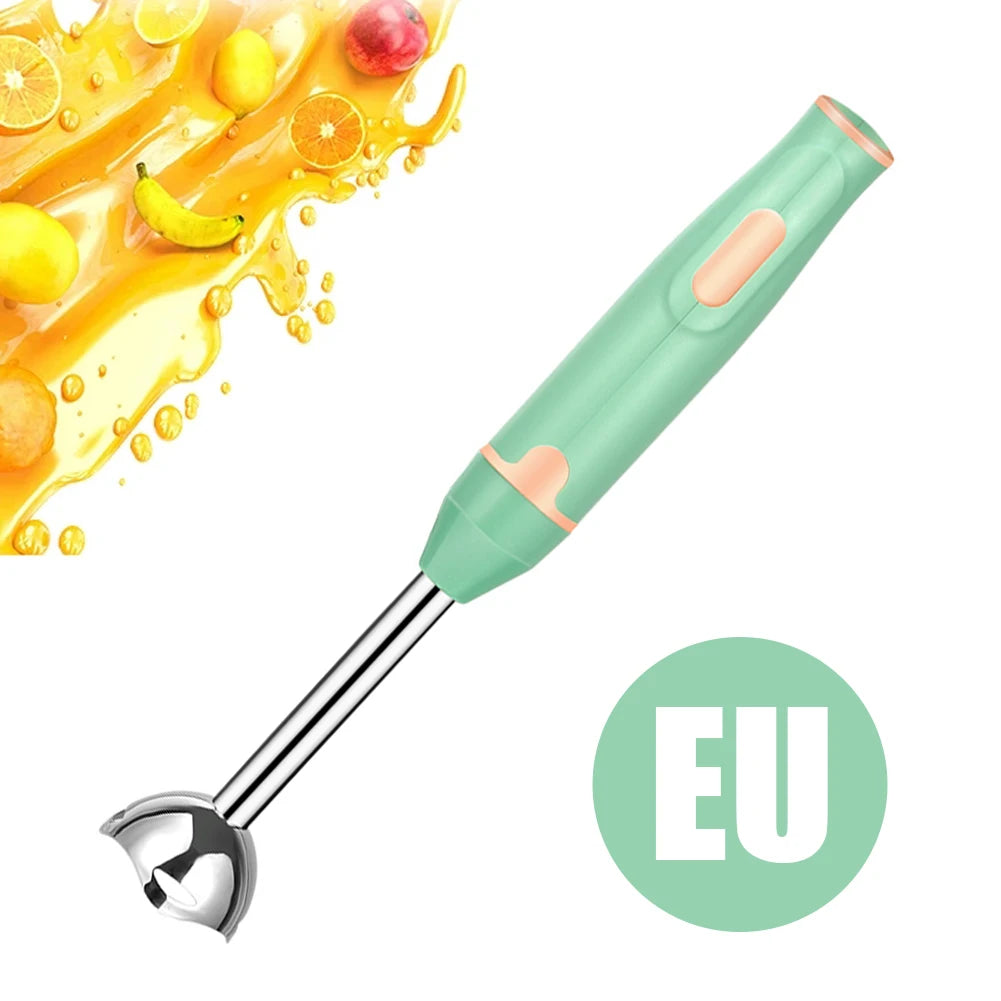 Handheld Electric Blender Food Vegetable Electric Grinder Handheld Stick Mixer For Smoothies Sauces Baby Food Soups Kitchen Tool