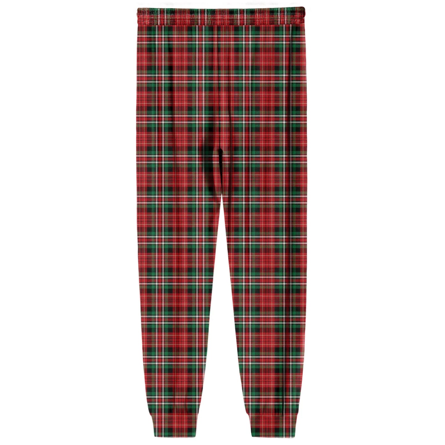 Men'S Plaid Casual Pants Checkered Pattern Cuffed Design Comfortable Fabric Suitable Daily Wear All Seasons Trendy Pajama Pants