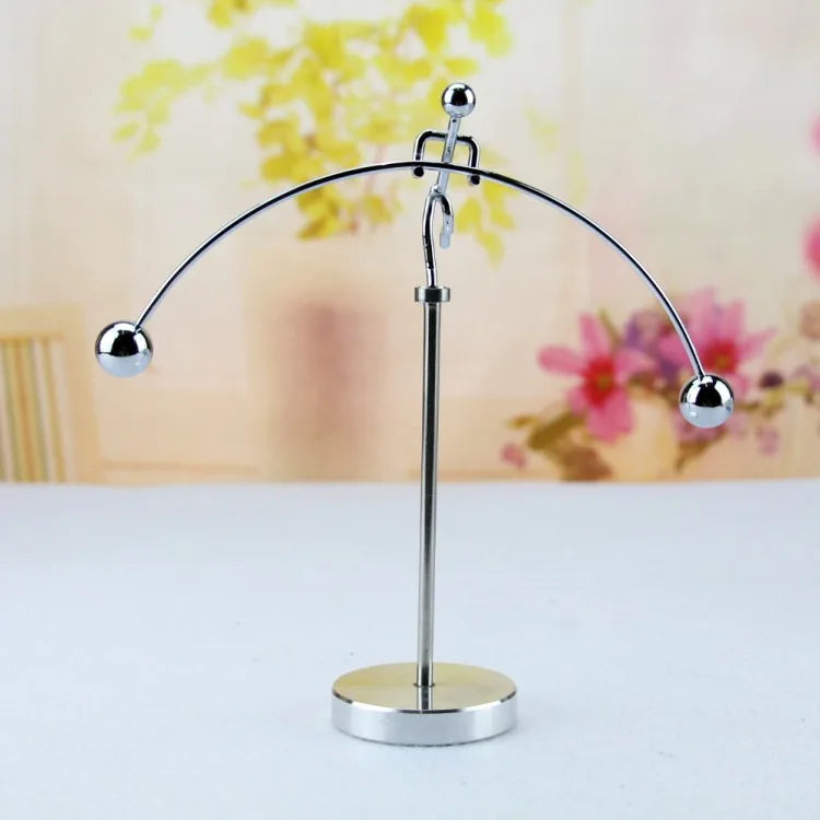 Rotation Perpetual Motion Swing Celestial Globe Newton Pendulum Model Kinetic Orbital Revolving Gadget Home Decor Craft Ornament