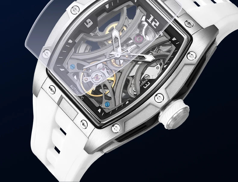 MEGIR Men Mechanical Watch Top Brand Luxury Automatic Watch Business Waterproof Luminous Watch for Men
