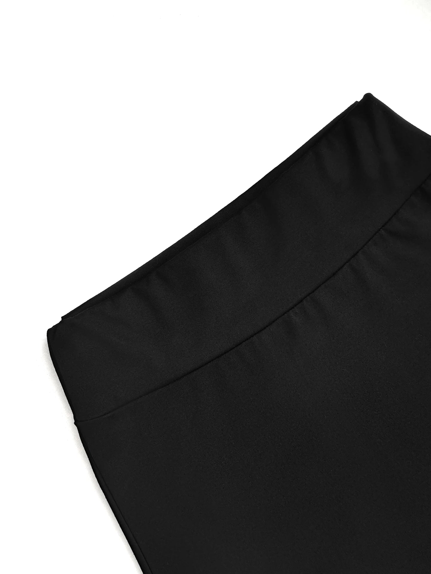 Versatile Midi Skirt High Waisted Flared Design Smooth Texture Suitable for Spring Gardens Summer Markets Autumn Walks