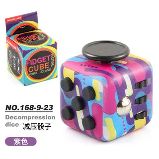 Fidget Toys Decompression Dice for Autism Adhd Anxiety Relieve Adult Kids Stress Relief Anti-Stress Fingertip Toys