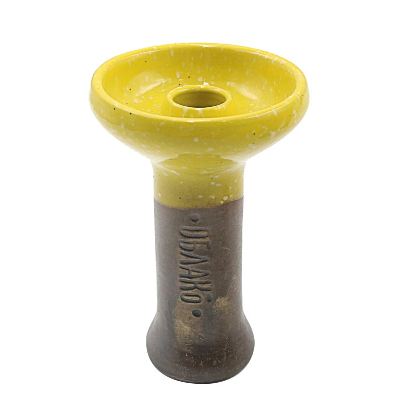 SY 1PC New Ceramic Shisha Bowl Good Quality Chicha Head For Hookah Water Pipe Charcoal Holder Smoking Accessories Gadget Tools