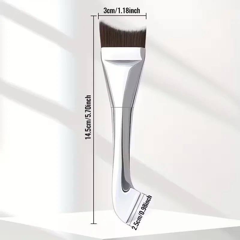 Ultra-Thin Foundation Brush Mixing Palette Makeup Sponge Puff for Seamless Blending of Cream and Liquid Makeup Professional Tool