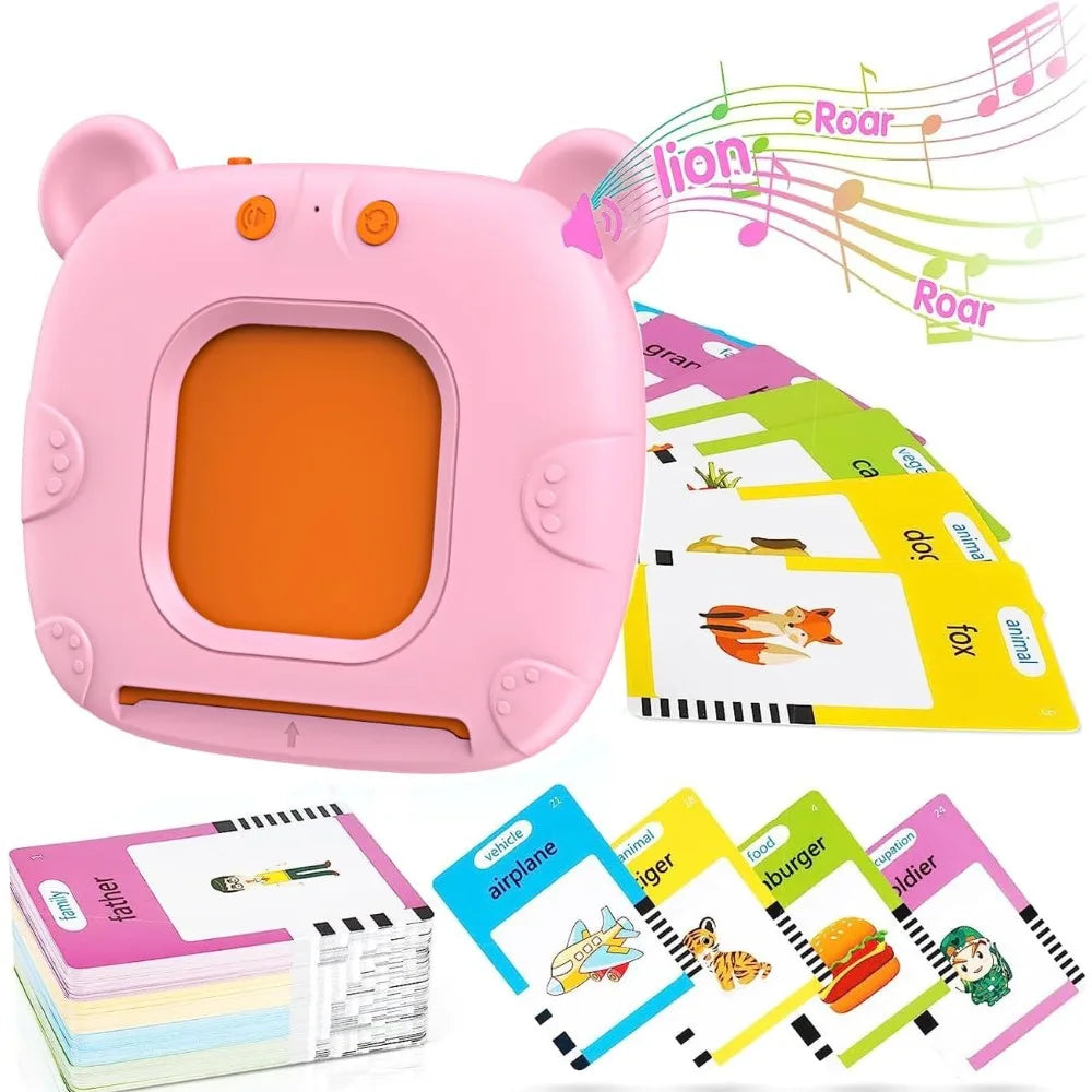 Toddler Toys for Boys Girls Autism Sensory Toys Learning Montessori Toys Speech Therapy Toys 224 Sight Words Talking Flash Cards