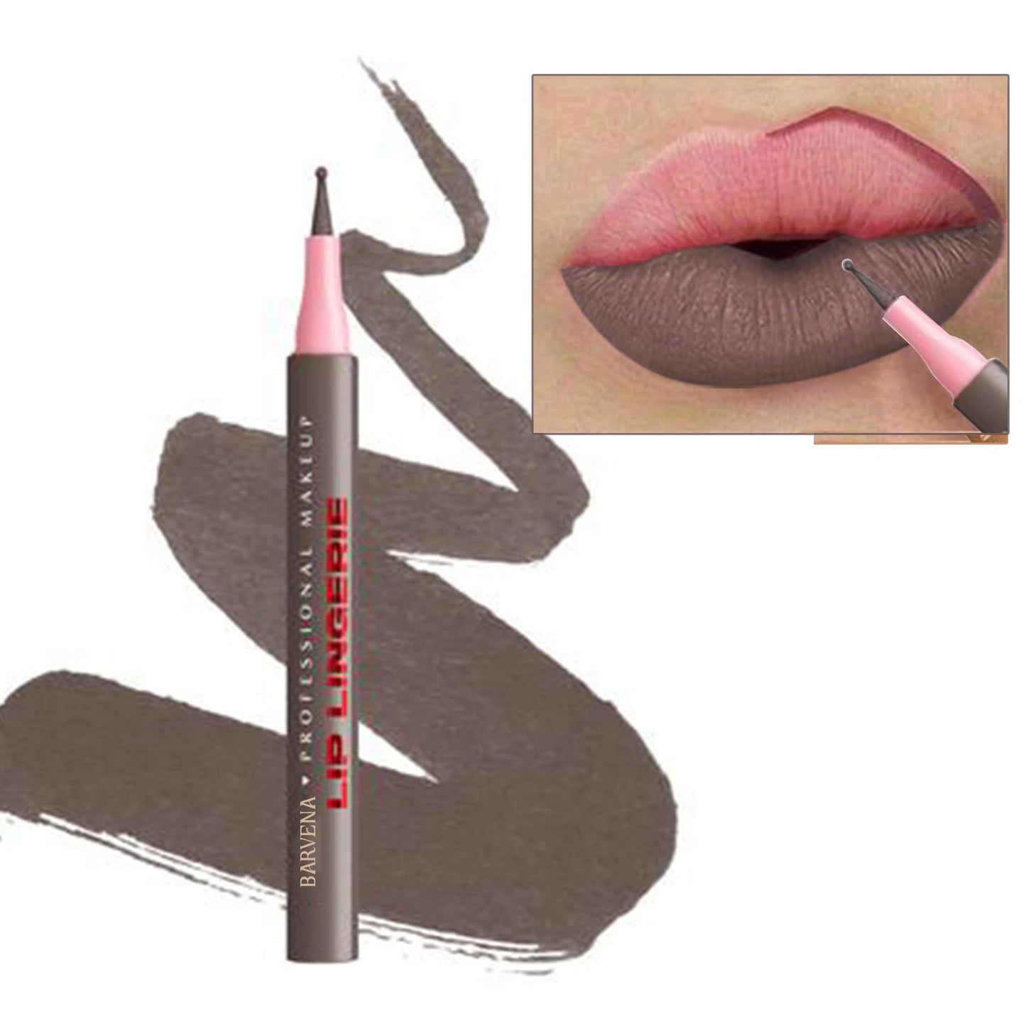 12 color matte lipliner lipstick lip pencil long-lasting waterproof, sweat proof, non dry cosmetics women's cosmetic pen