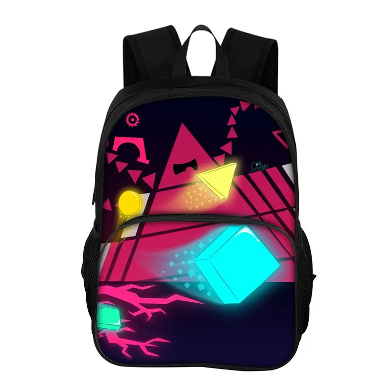 Kids Backpacks Just Shapes & Beats Student Anime School Bags Children Outdoor Sport Travel Rucksack Gift