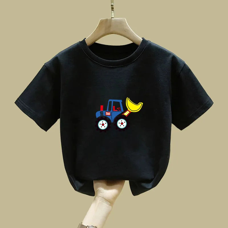 Baby Summer Tops, Cool Children's Wear, Boys' and Girls' Short-sleeved T-shirts for Summer