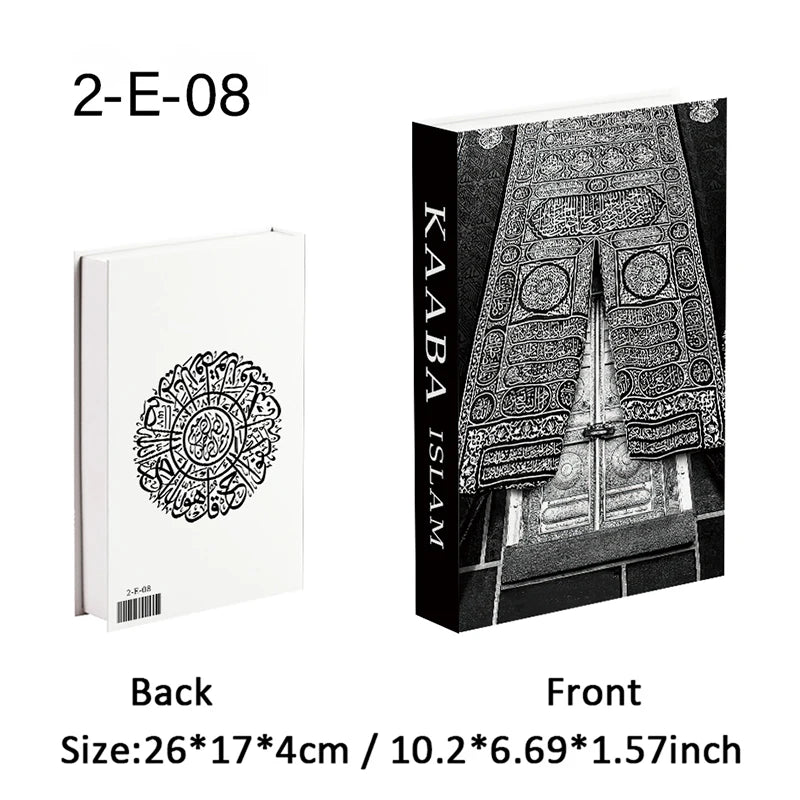 Islamic Church Writing Culture Fake Books Decorative Coffee Table Decoration Storage Box Bookshelf Bedroom Aesthetic Home Decor