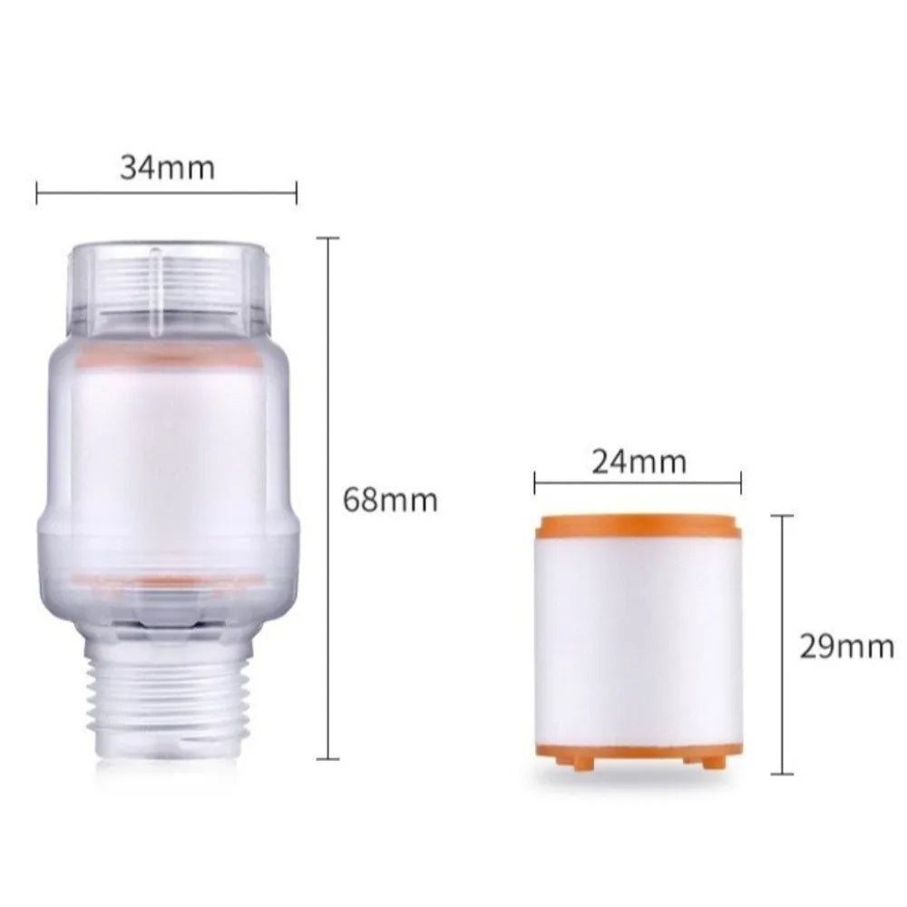 Purifier Output Kitchen Faucet Filter With 6 Filter Element Universal Water Heater Purification Fittings Shower Filter Household