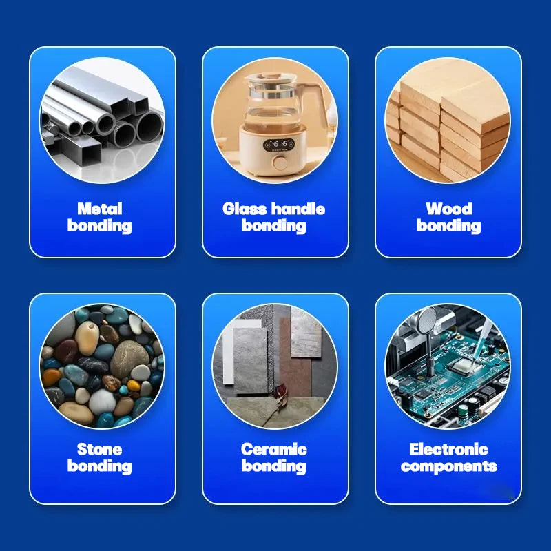 Epoxy resin AB Glue Strong bonding Transparent adhesive High viscosity waterproof Repair metal, ceramics, electronic components