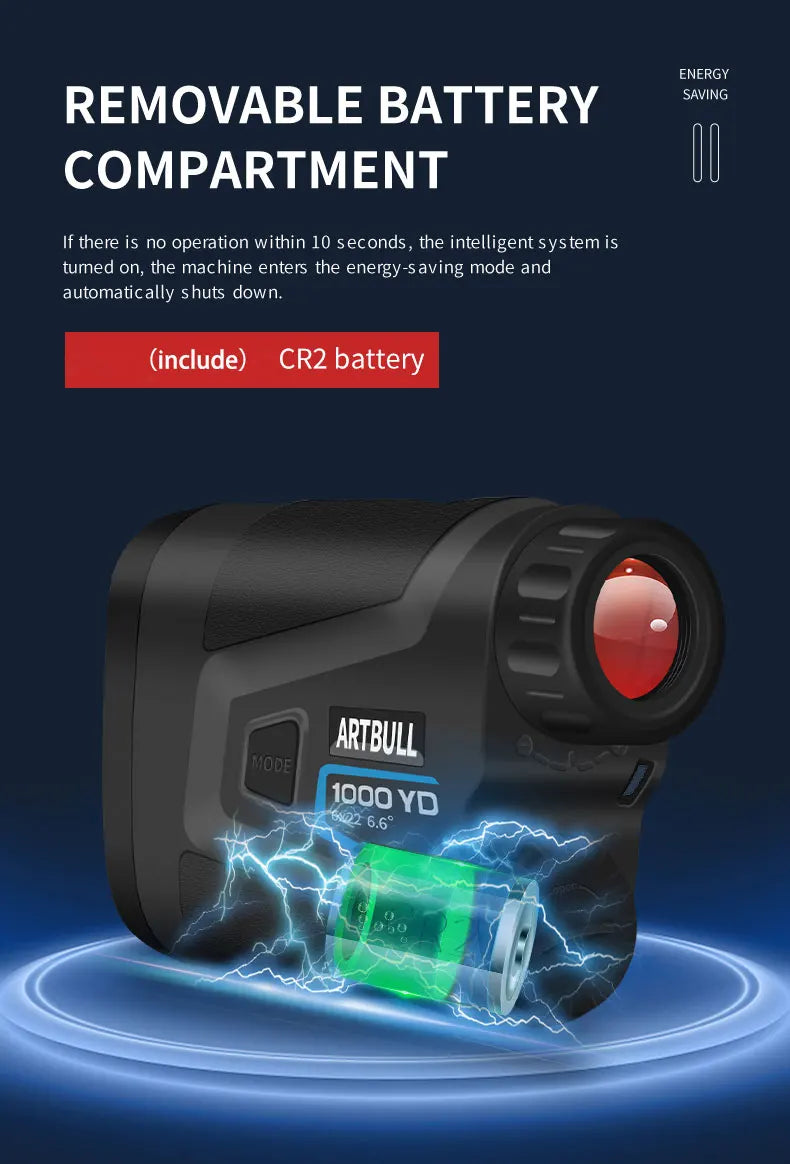 1000m Laser Distance Meter Rangefinder for Golf Rangefinder Hunting Telescope Speed Meter