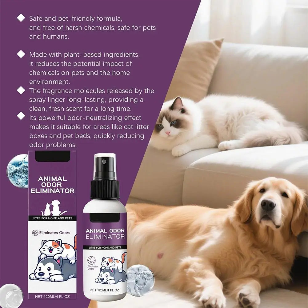 Pet Deodorizer Antibacterial cat urine dog urine cat litter deodorizer Safe hygienic Pet Deodorizer Pet's Accessories